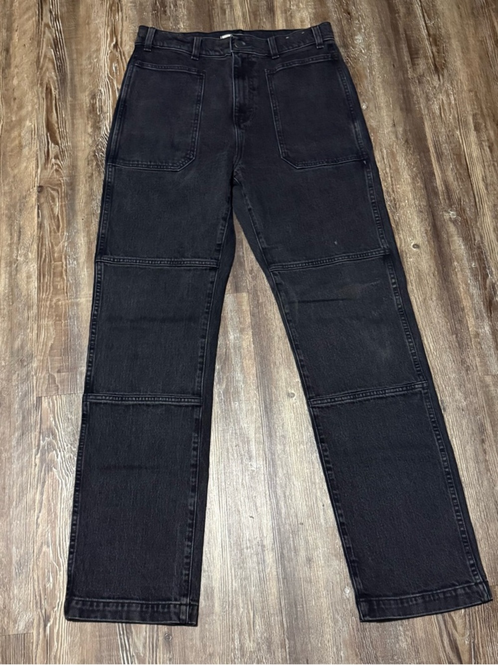 Madewell 90s Straight Jeans Women's 28 High Rise in Nearwood Wash Denim